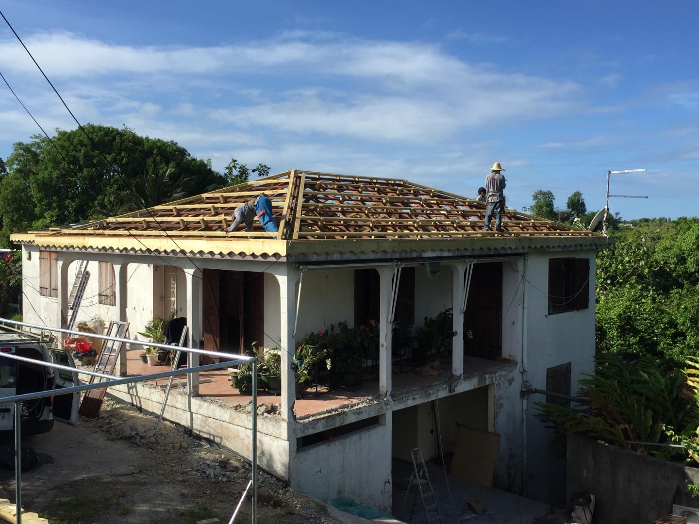 Entreprise de maçonnerie, Petit-Bourg