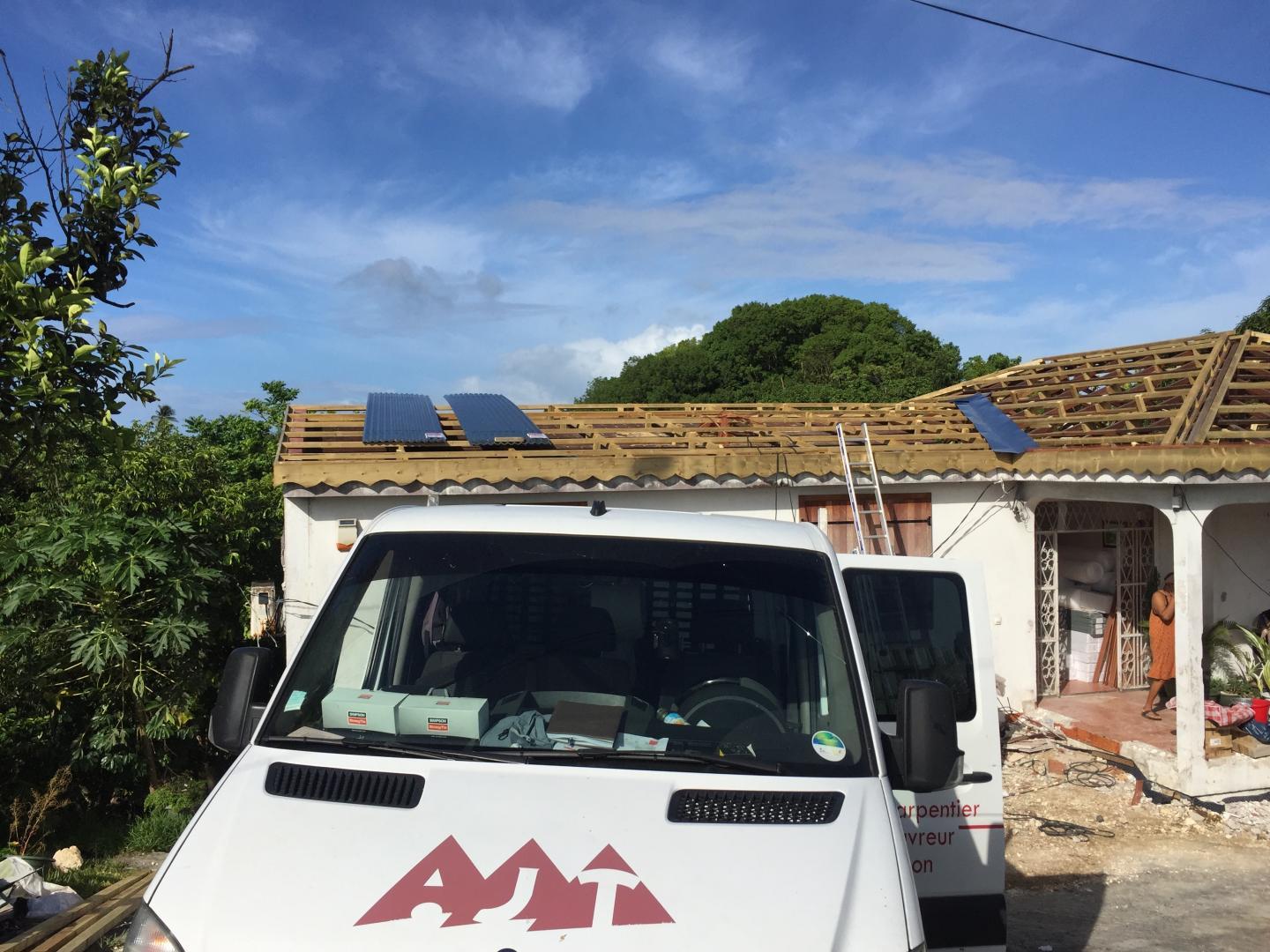 Travaux de toiture Guadeloupe